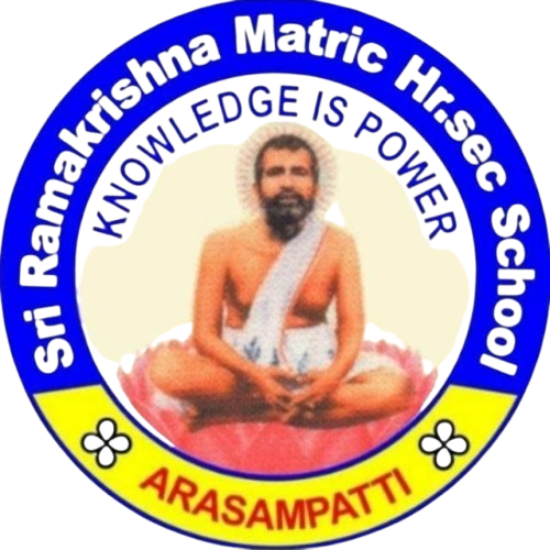 Sri Ramakrishna Matric Hr. Sec. School Logo